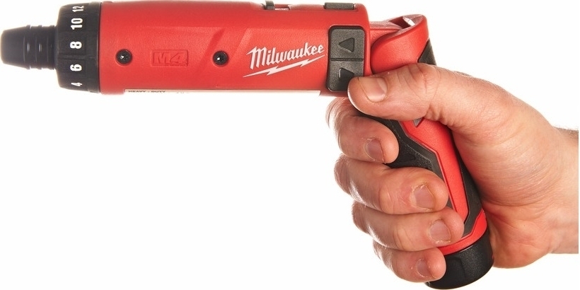 Отвертка аккумуляторная Milwaukee M4 D-202B, 2х2А·час (4933440475) фото 