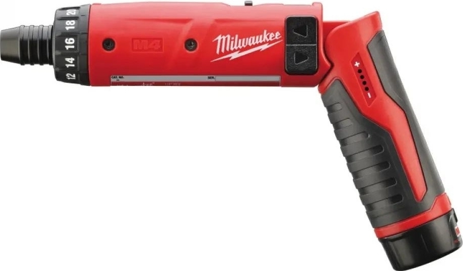 Отвертка аккумуляторная Milwaukee M4 D-202B, 2х2А·час (4933440475) фото 