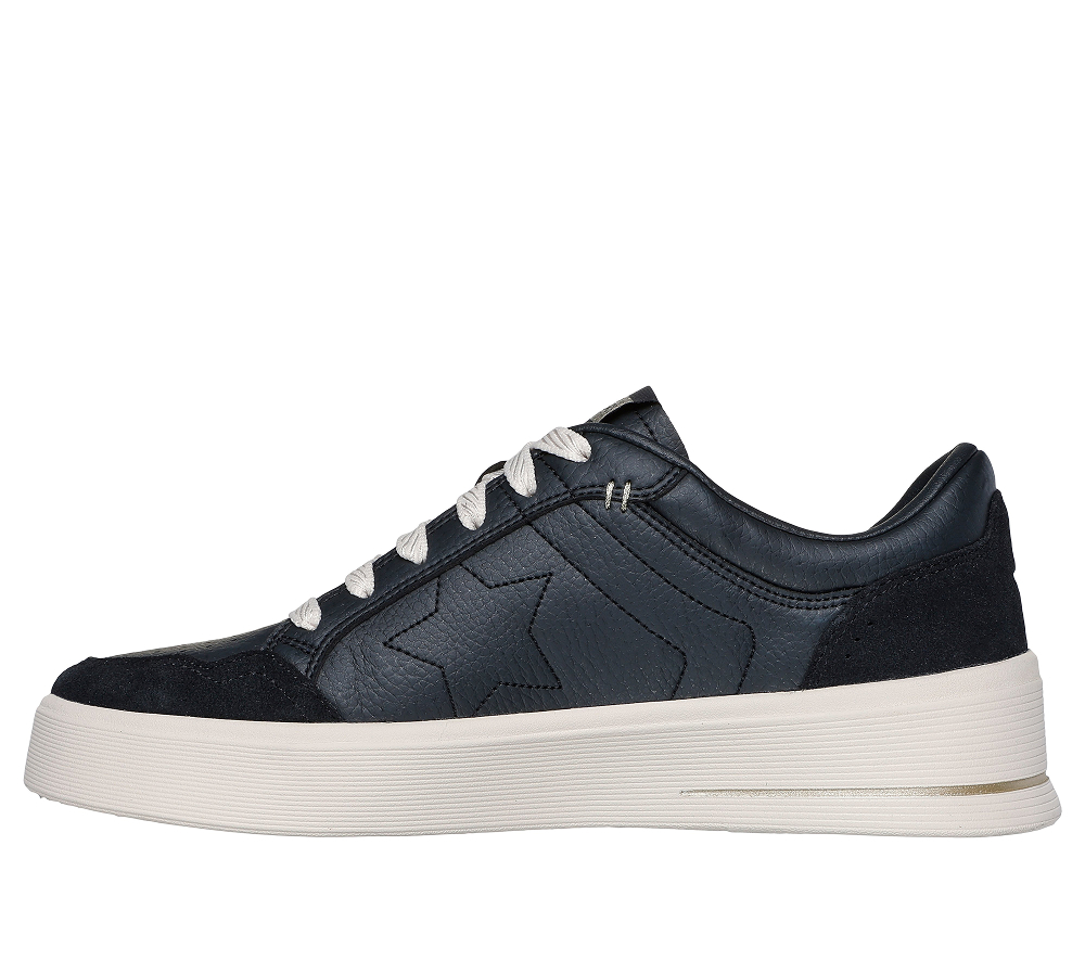 Кеды низкие женские Skechers 185176 BLK 40 (10 US) черные фото 