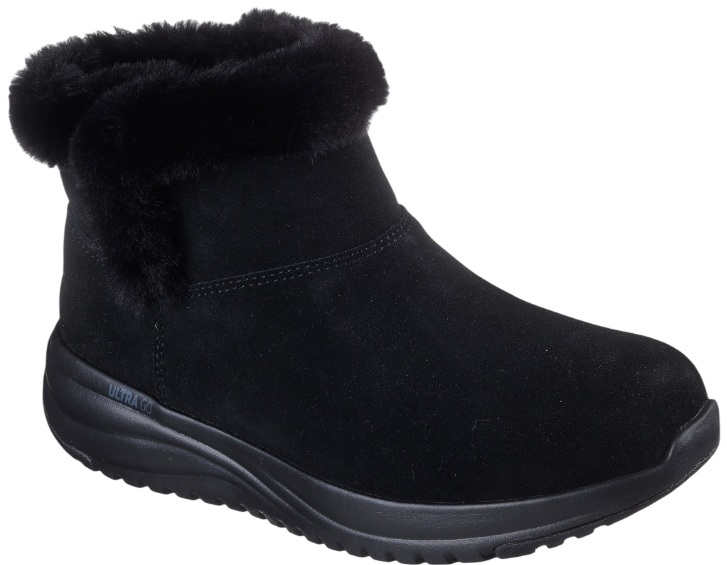Ботинки женские Skechers On‑The‑Go Stellar – Cozy Step 144775 BBK 36.5 (6,5 US) черные фото 