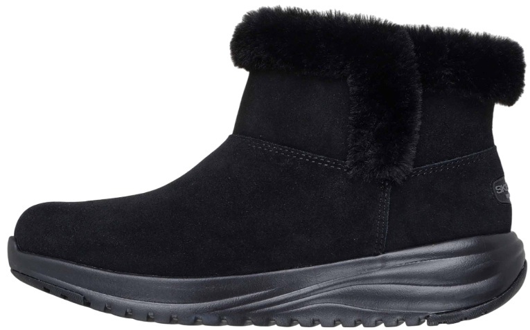 Ботинки женские Skechers On‑The‑Go Stellar – Cozy Step 144775 BBK 36.5 (6,5 US) черные фото 