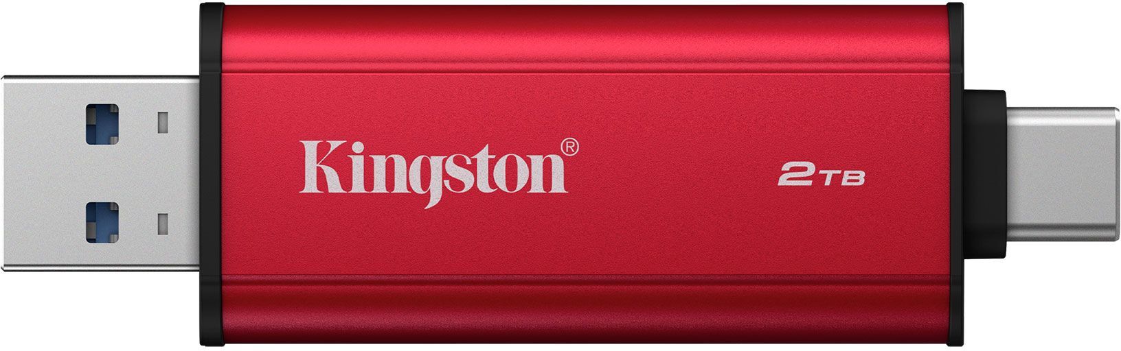 Портативный SSD Kingston 2TB USB 3.2 Gen 2 Dual USB-A R1050/W950MB/s (SPSD/2TB) фото 2