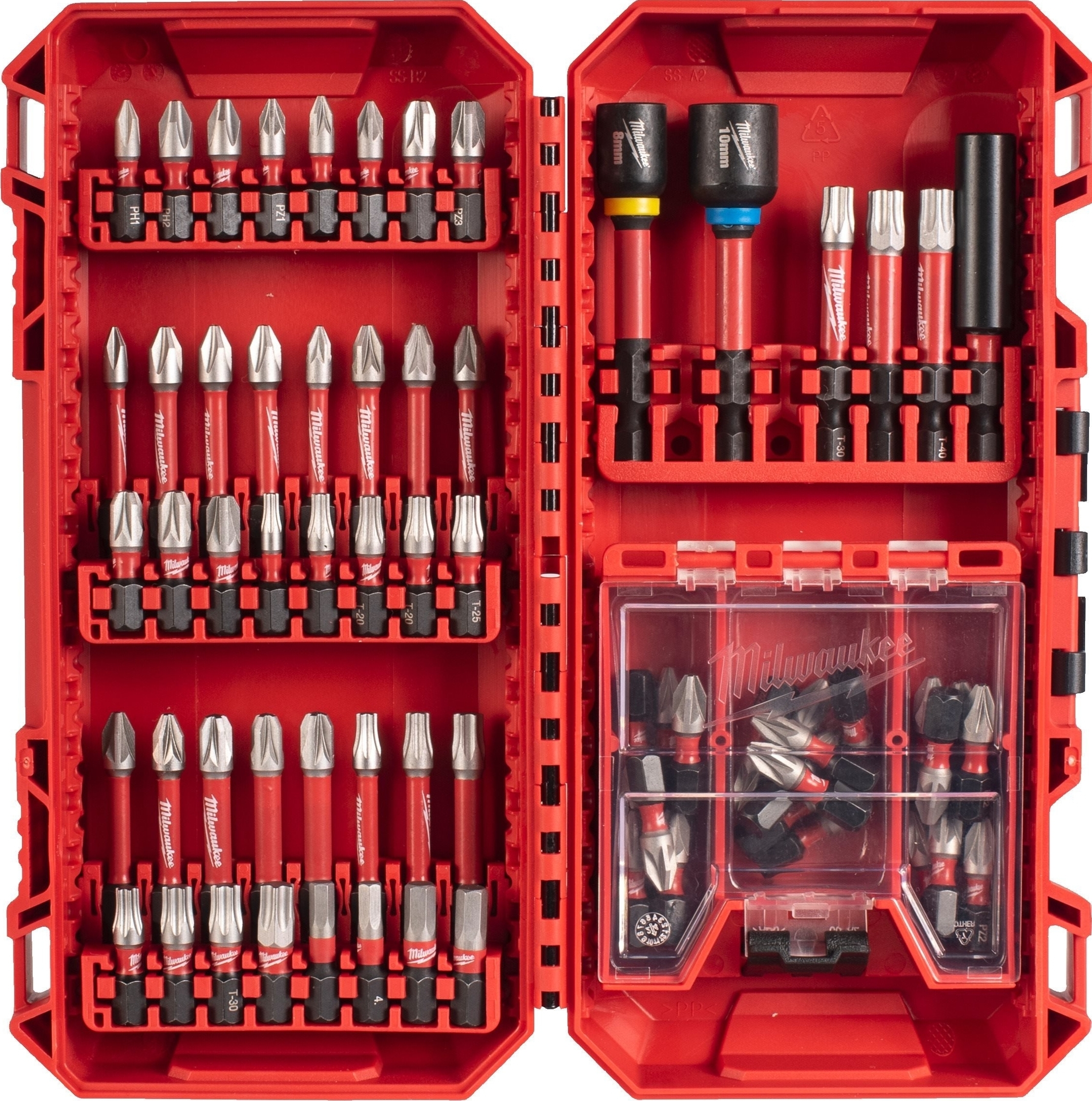 Біти Milwaukee Shockwave, 70шт (4932492007)фото2