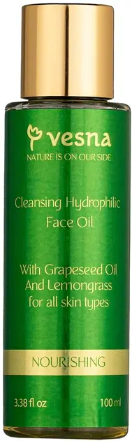 Масло для лица Vesna Гидрофильное очищающее с экстрактом смородины 100 мл фото 2