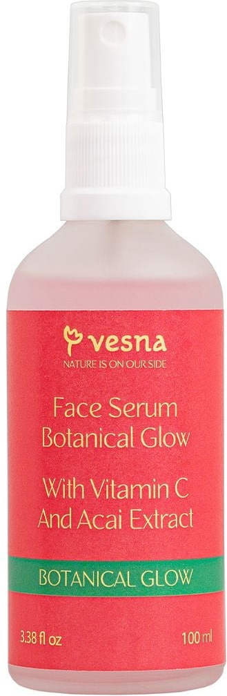 Сироватка для обличчя Vesna регенеруюча Рослинне сяйво 100 млфото2
