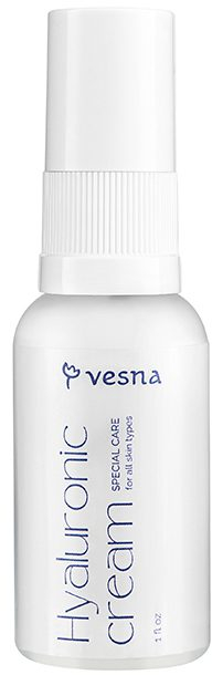 Крем для лица Vesna Intensive Hydration Face Cream с гиалуроновой кислотой и фиалкой 30 мл фото 