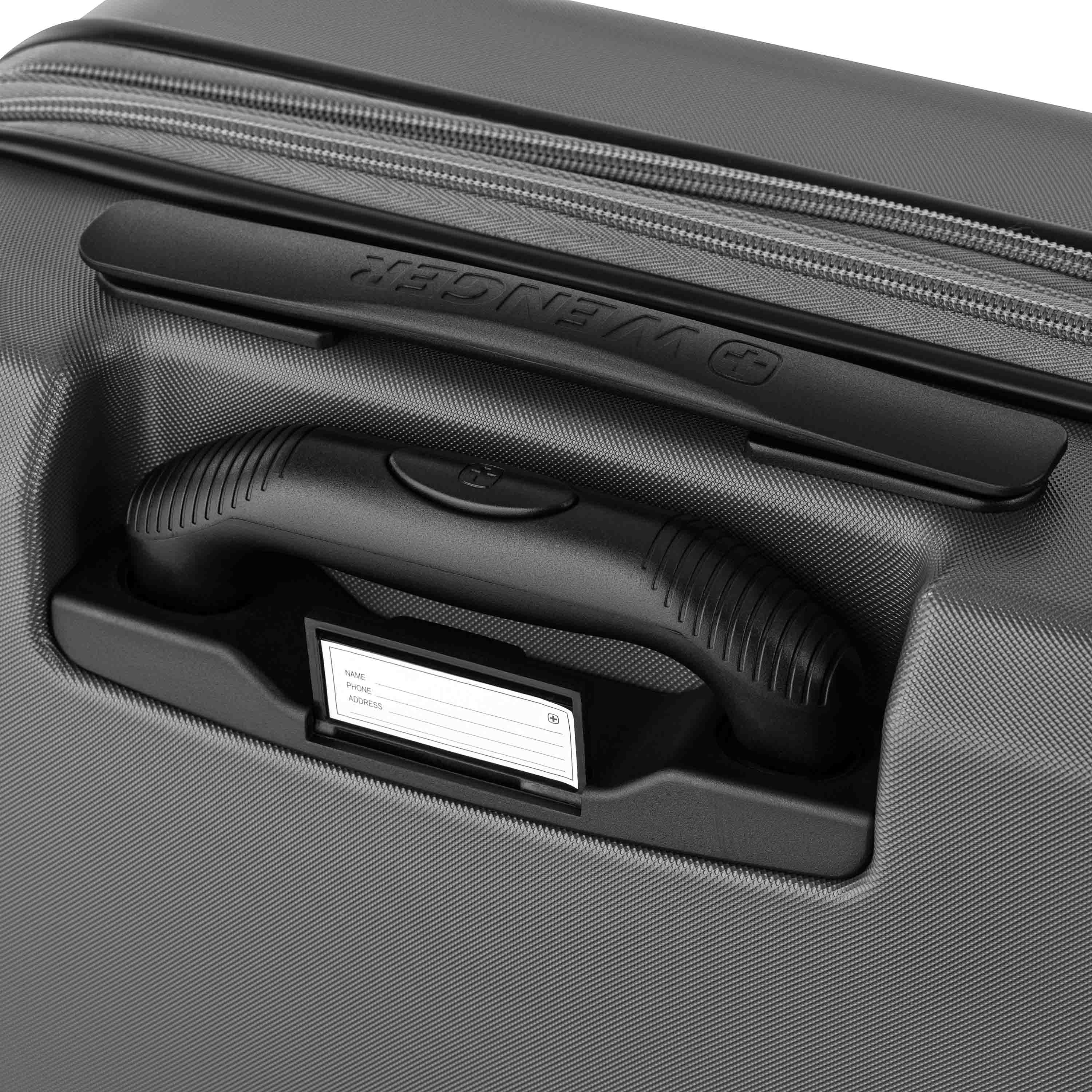 Валіза Wenger, Motion, полікарбонат, велика, 4 колеса, сірийфото