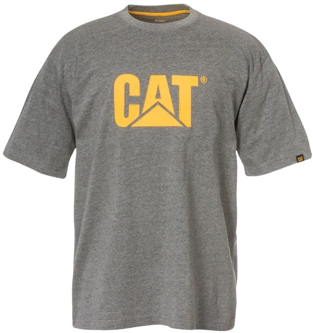 Футболка мужская Caterpillar (CAT) 1510305-004 L серая фото 4