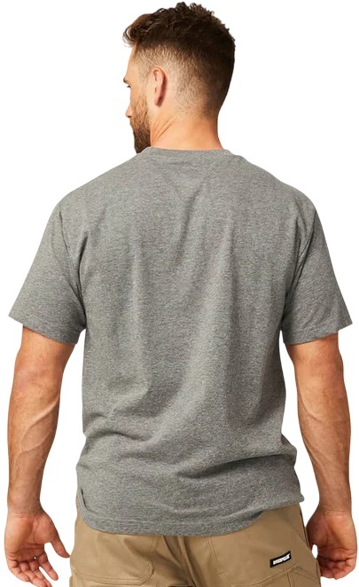 Футболка мужская Caterpillar (CAT) 1510305-004 L серая фото 2