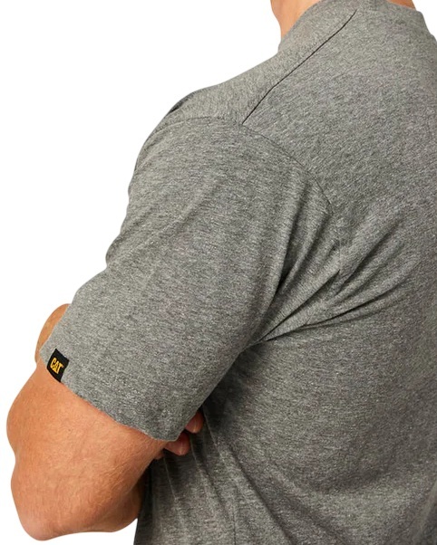 Футболка мужская Caterpillar (CAT) 1510305-004 L серая фото 3
