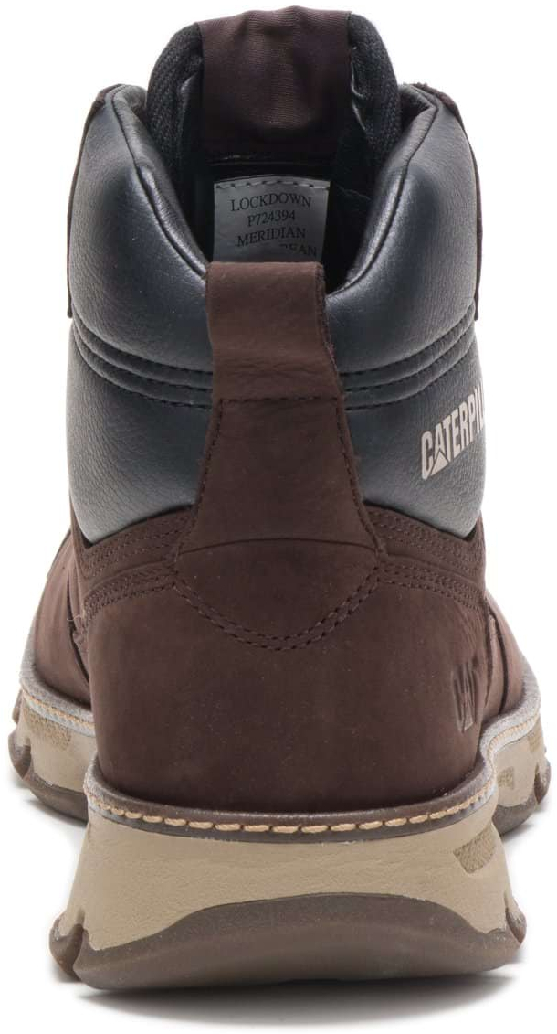 Ботинки мужские Caterpillar (CAT) Meridian Wp P724394 41 коричневые фото 4