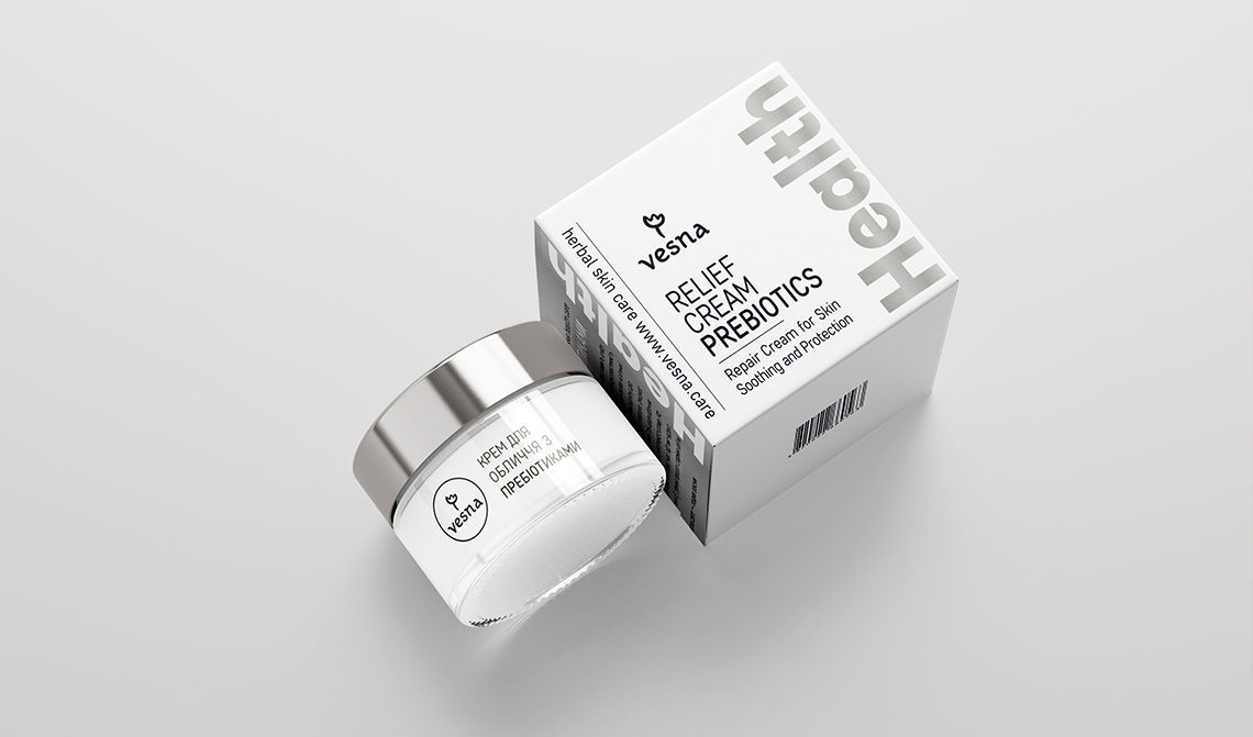Крем для обличчя Vesna Health Relief Cream Prebiotics з пребіотиками 50 млфото4