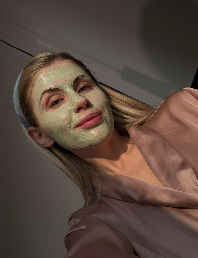 Маска для обличчя Vesna Детокс з матчою і спіруліною 50 млфото5