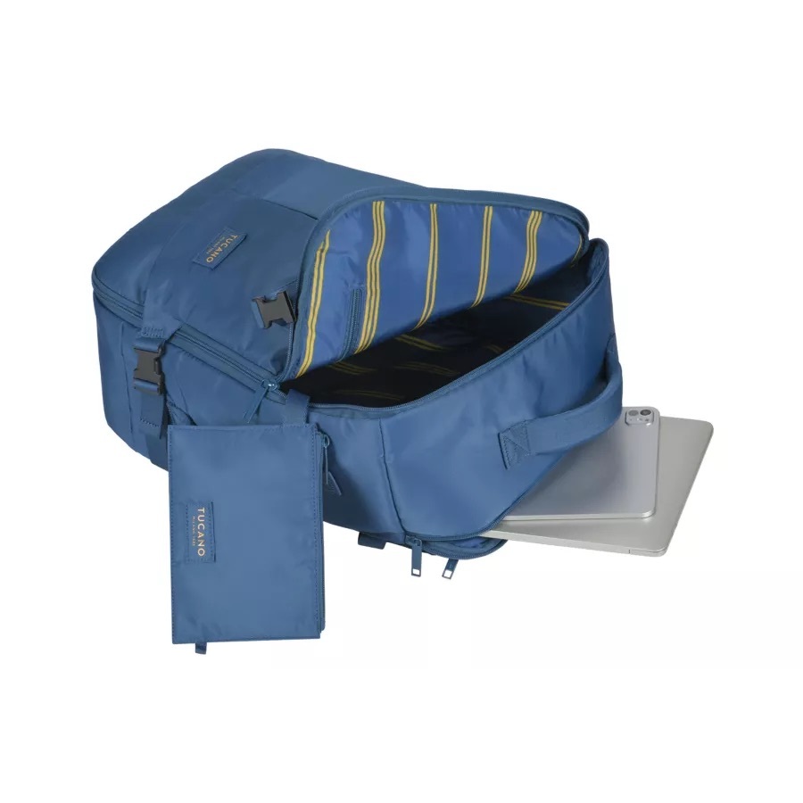 Рюкзак дорожній Tucano TUGO Premium ML 18", 28.5л, синійфото7