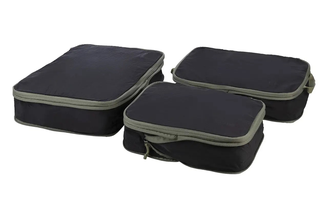 Набор чехлов для упаковки вещей, Tucano Pigio Travel 3 в 1, нейлон, чёрный (BPG-SET-BK) фото 