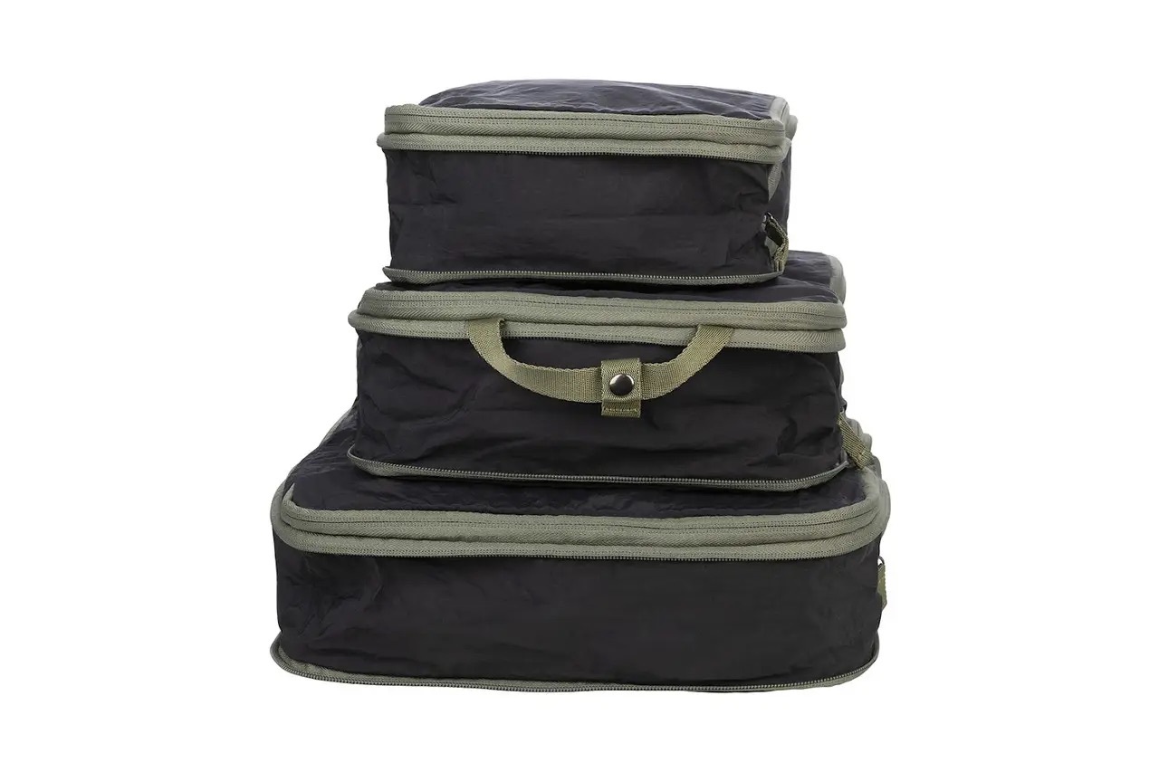 Набор чехлов для упаковки вещей, Tucano Pigio Travel 3 в 1, нейлон, чёрный (BPG-SET-BK) фото 