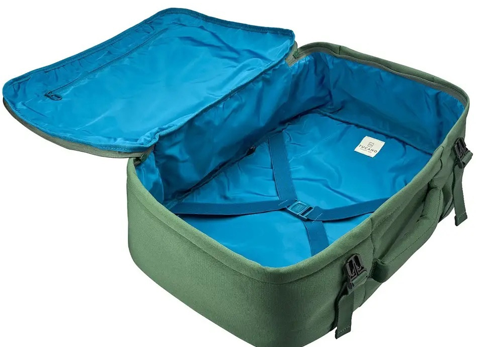 Рюкзак дорожній Tucano TUGO 3 ML CABIN 17", 28.5л, зеленийфото7