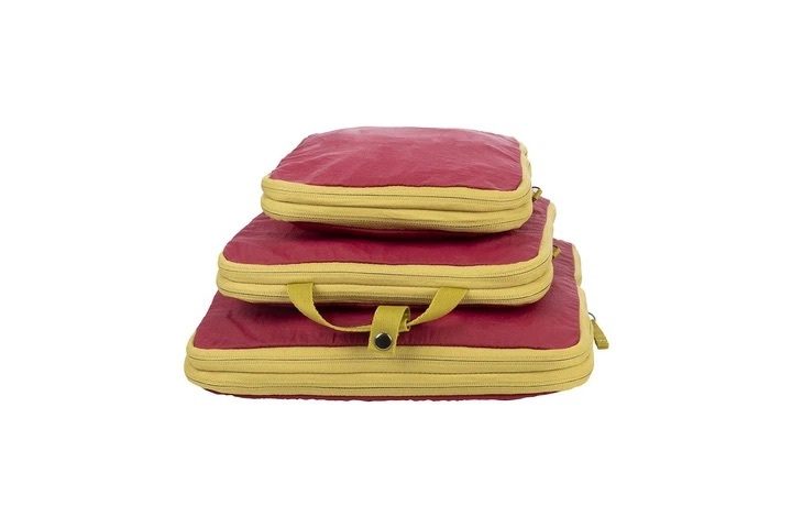 Набір чохлів для пакування речей, Tucano Piego Travel 2+1, нейлон, бордо (BPI-SET-BX)фото2