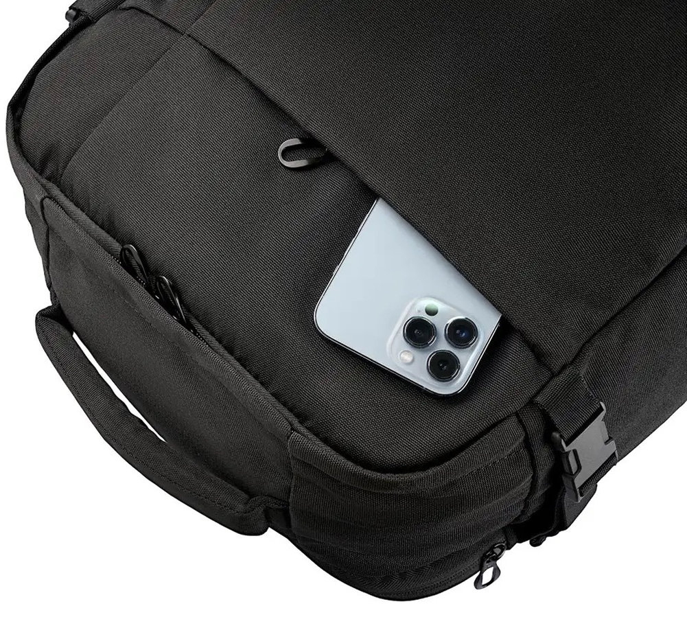 Рюкзак дорожный Tucano TUGO 3 ML CABIN 17", 28.5л, чёрный фото 6