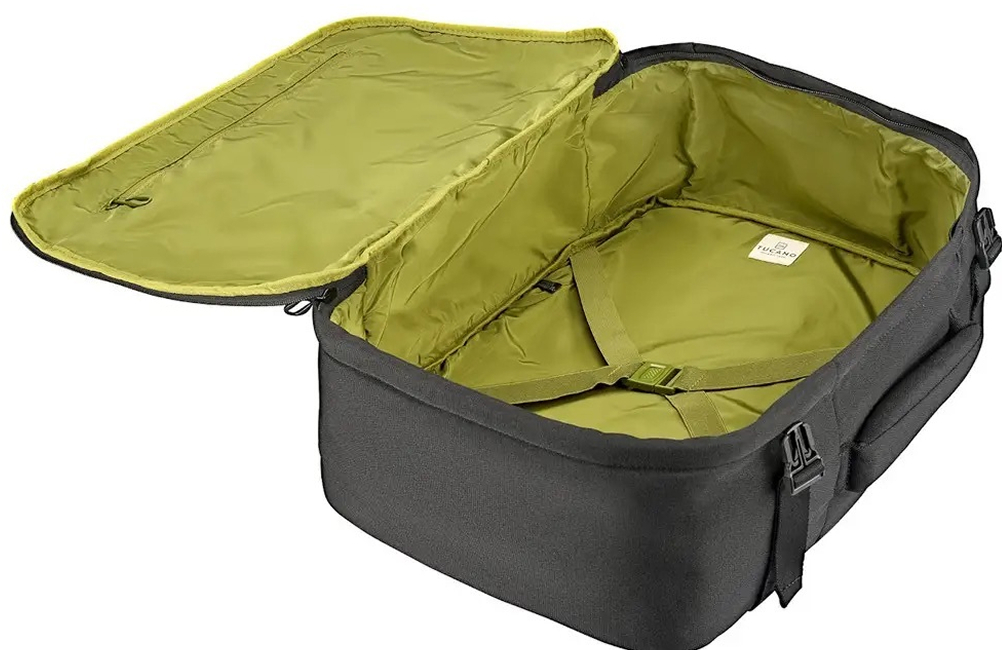 Рюкзак дорожный Tucano TUGO 3 ML CABIN 17", 28.5л, чёрный фото 9