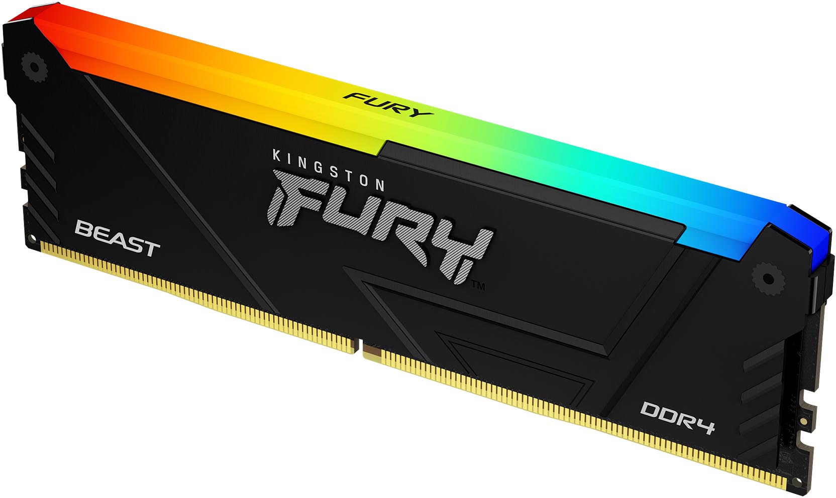 Память ПК Kingston DDR4 16GB KIT (8GBx2) 3200 FURY Beast RGB (KF432C16BB2AK2/16WP) фото 5