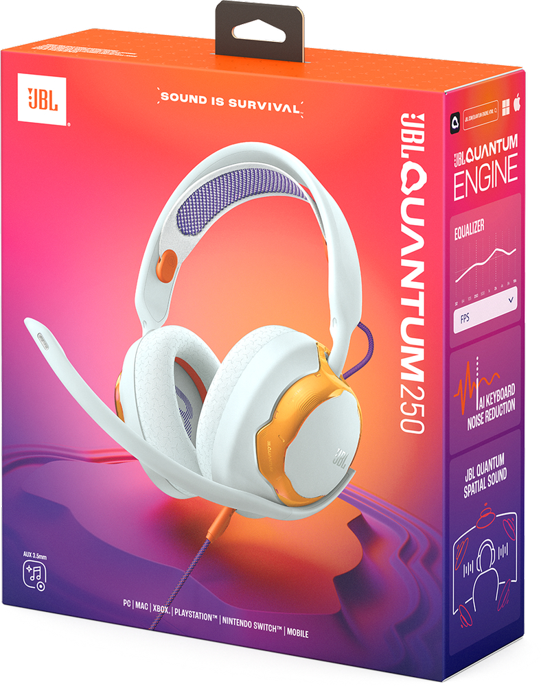 Игровая гарнитура JBL Quantum 250 Teal (JBLQTUM250TEL) фото 