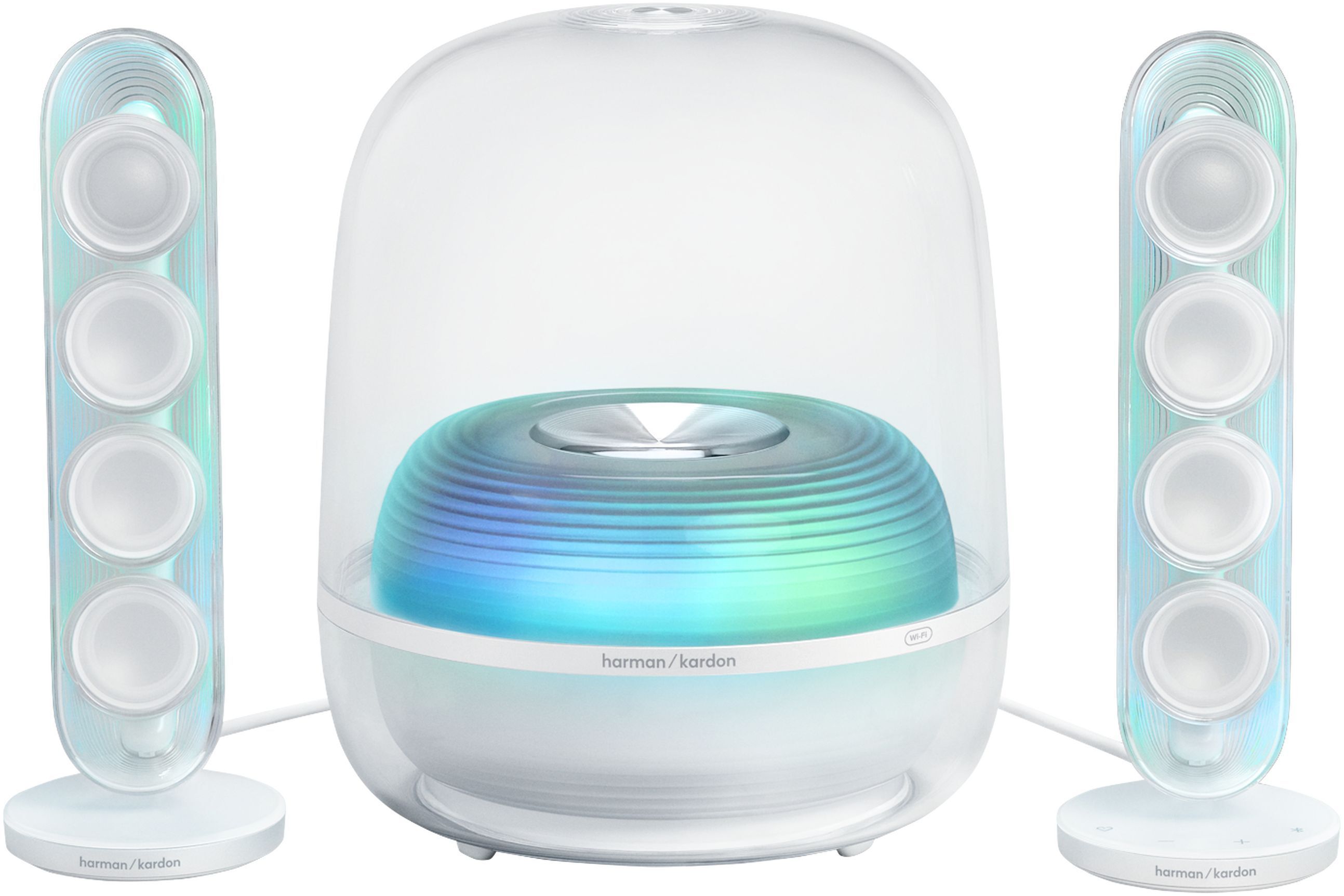 Акустическая система Harman-Kardon SoundSticks 5 Wi-Fi White (HKSOUNDSTK5WFWEP) фото 2