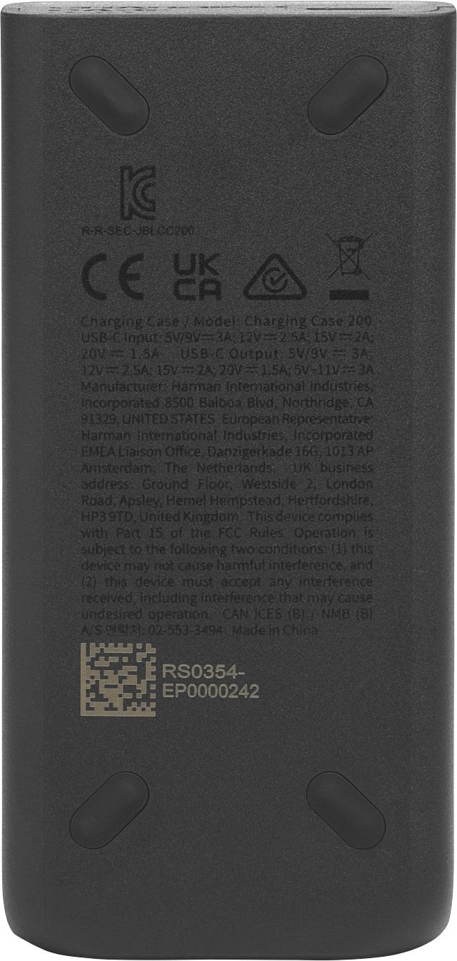 Акумулятор JBL Battery 200 with Сharging Сase Black (JBLBATT200CHRGCASE)фото7