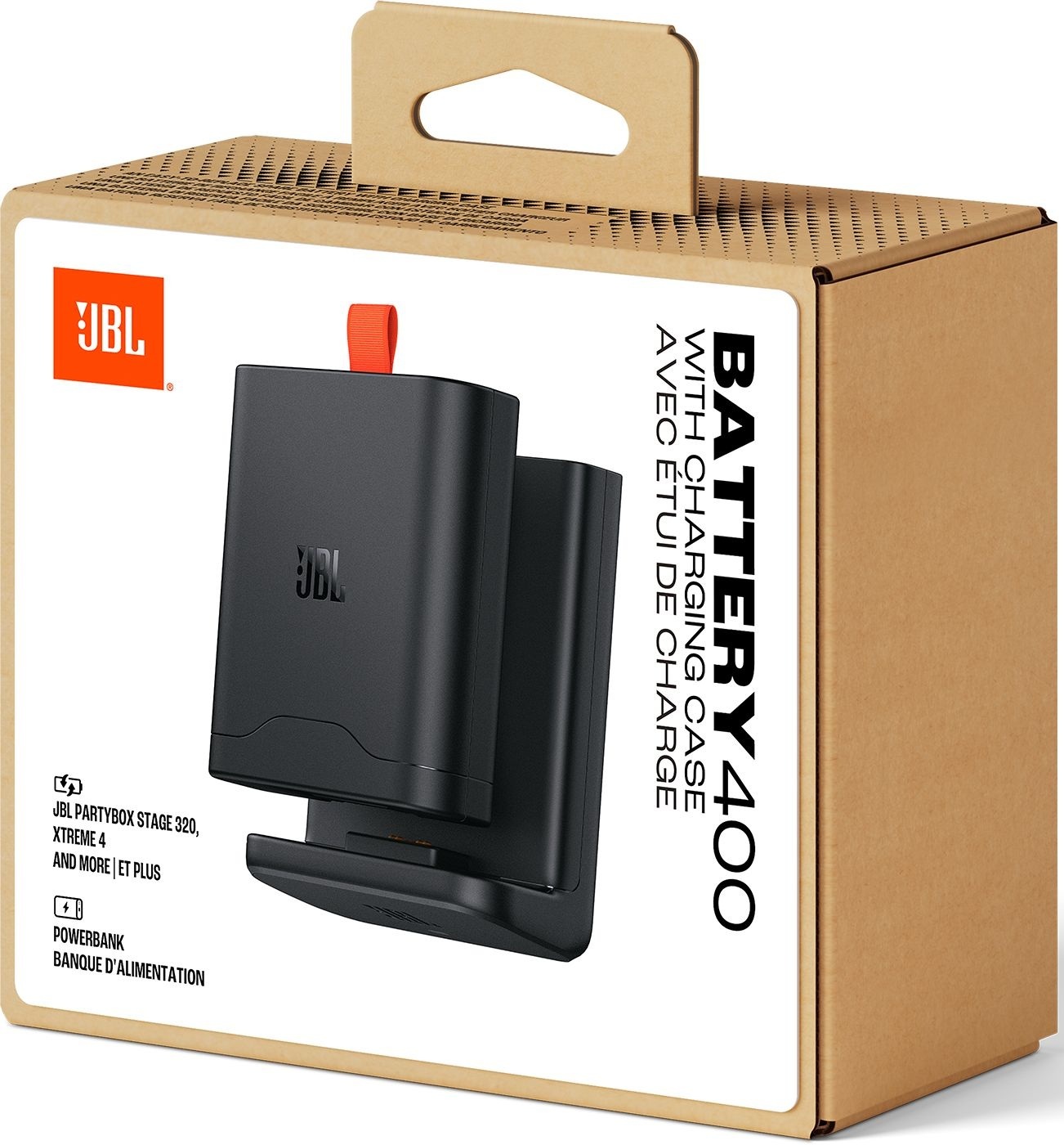 Акумулятор JBL Battery 400 with Charging Case Black (JBLBATT400CHRGCASE)фото