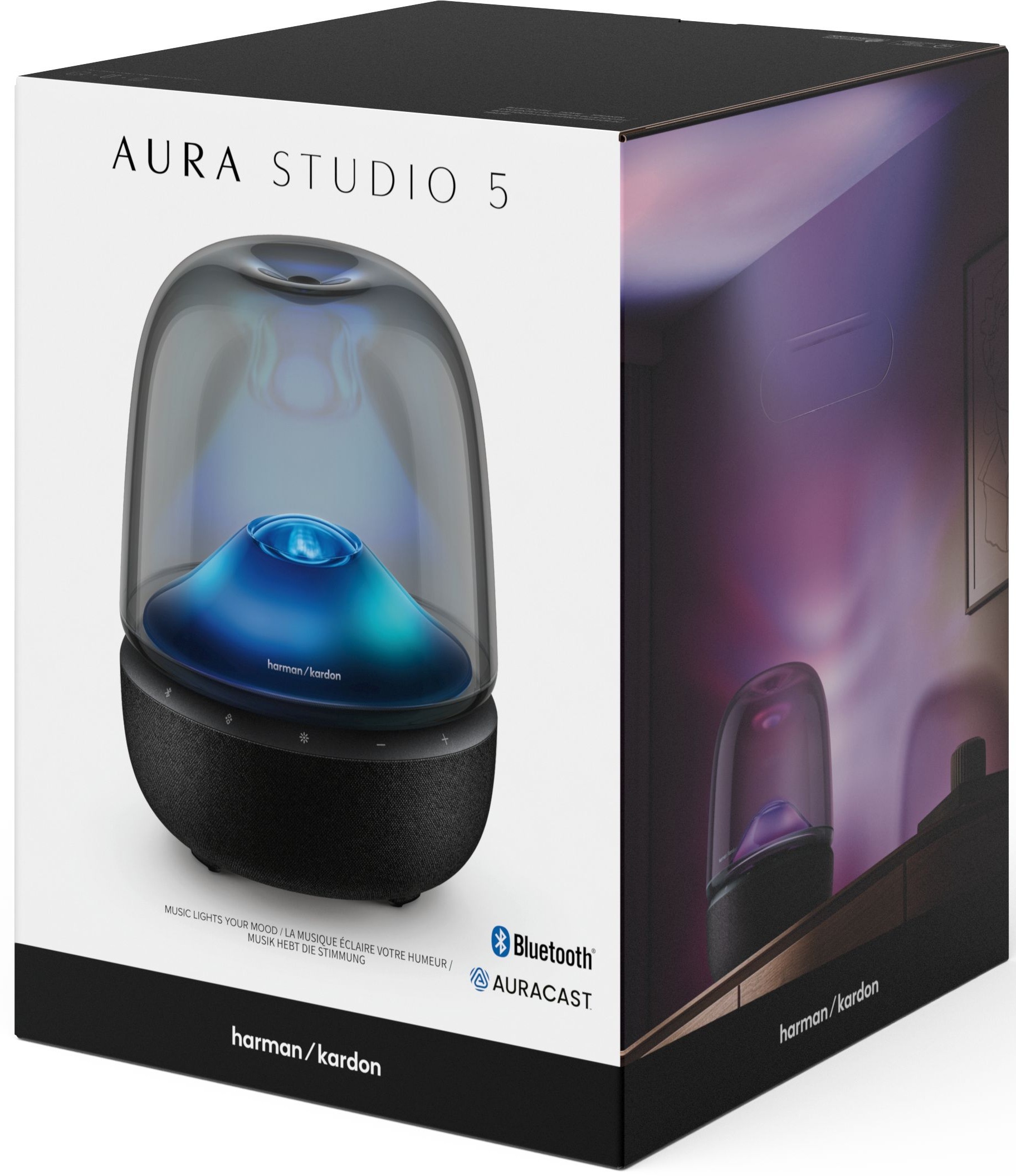 Акустика Harman-Kardon Aura Studio 5 Wi-Fi Black (HKAURAS5WFBSEP)фото