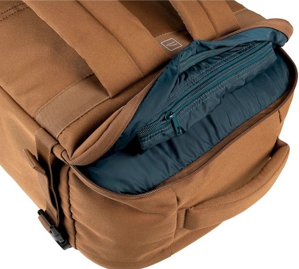 Рюкзак дорожный Tucano TUGO 3 M CABIN 16", 23л, коричневый фото 8