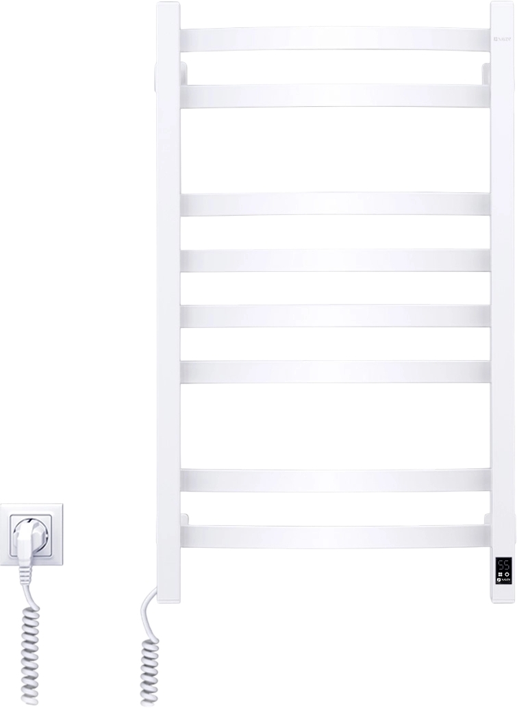 Сушка для рушників Navin електричний Avalon, 800х480х104мм, білий (12-103153-4880)фото