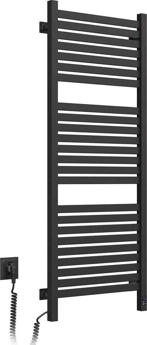 Полотенцесушитель Navin электрический Авангард Х, 1200х480х71мм, черный (12-272155-4812) фото 