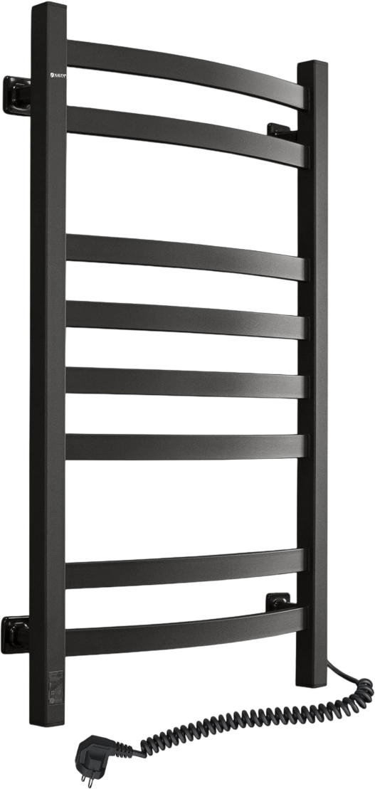 Полотенцесушитель Navin электрический Avalon, 800х480х104мм, черный (12-203053-4880) фото 