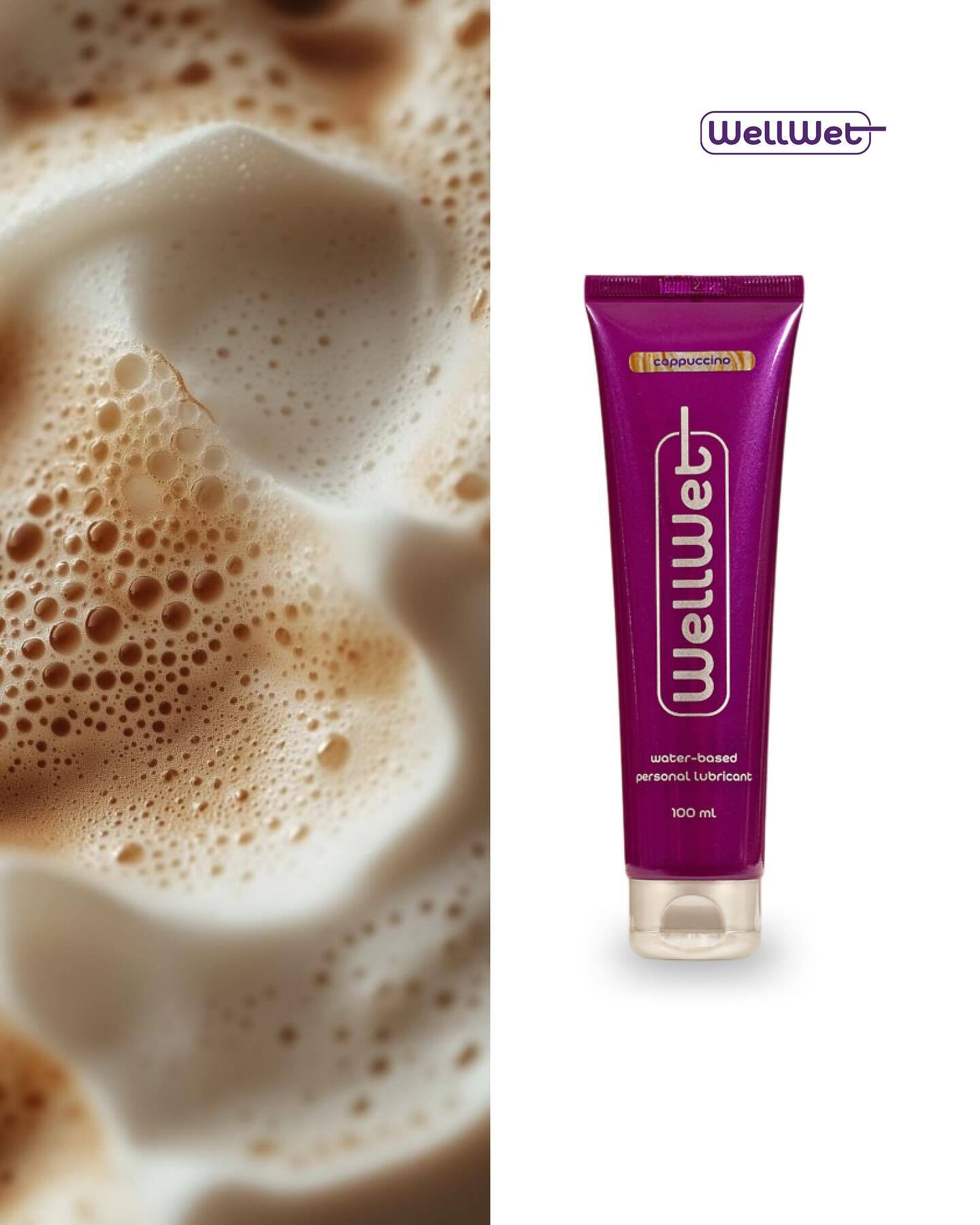 Лубрикант WellWet Оральный со вкусом Cappuccino 100 мл фото 3