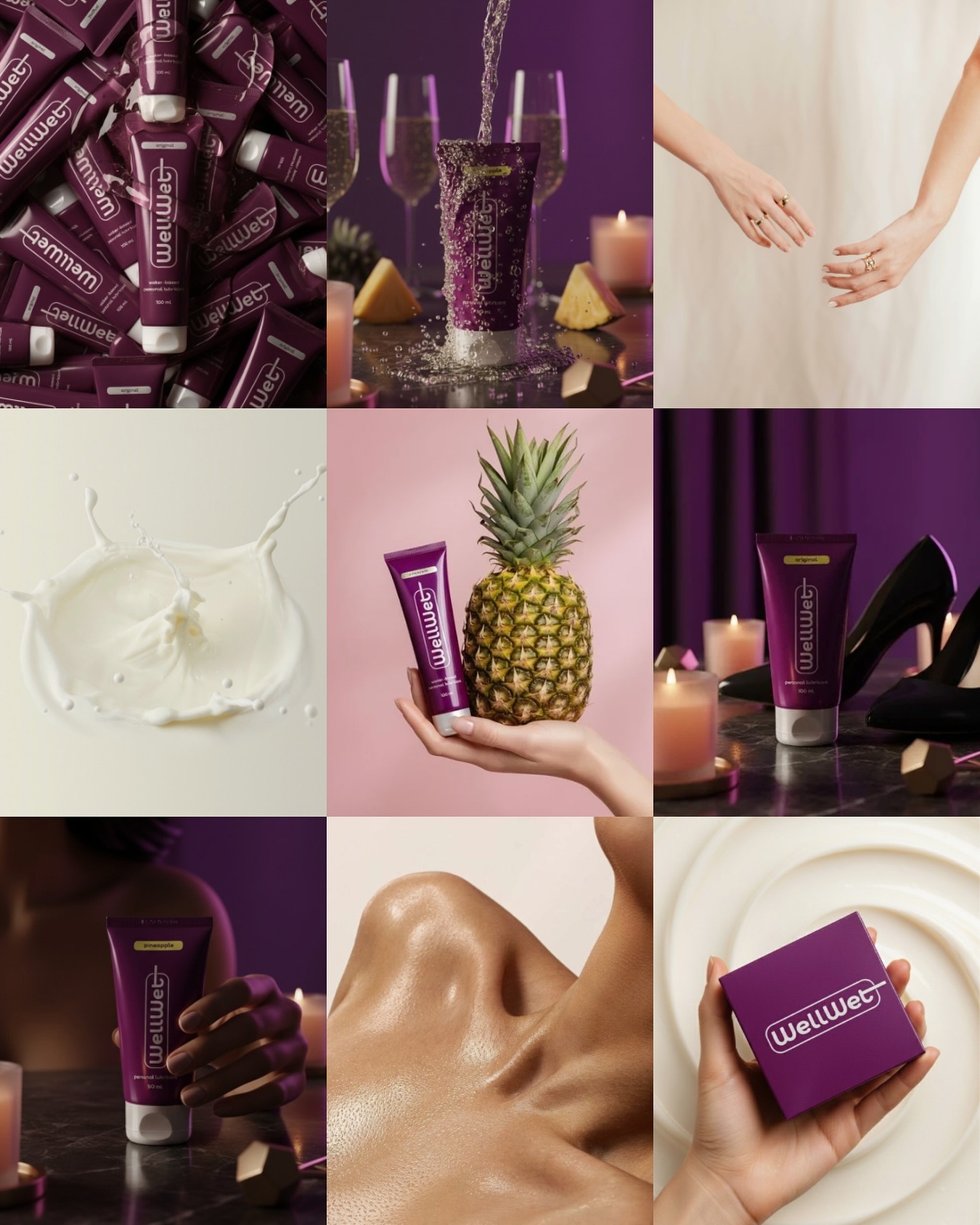 Лубрикант WellWet Оральный со вкусом Pineaple 100 мл фото 5