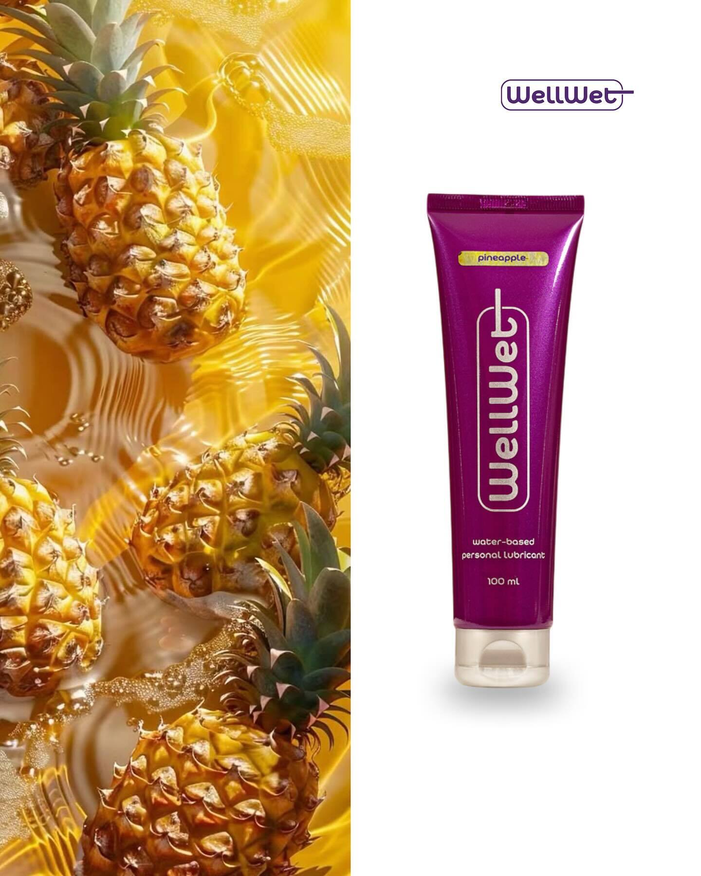 Лубрикант WellWet Оральный со вкусом Pineaple 100 мл фото 3