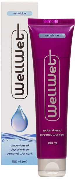 Лубрикант на водной основе WellWet Sensitive Без глицерина 100 мл фото 3