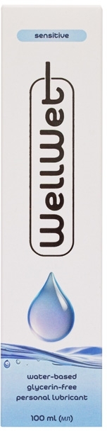 Лубрикант на водной основе WellWet Sensitive Без глицерина 100 мл фото 4