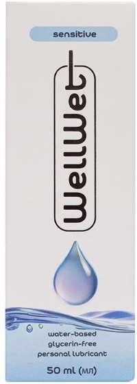 Лубрикант на водной основе WellWet Sensetive Без глицерина 50 мл фото 4