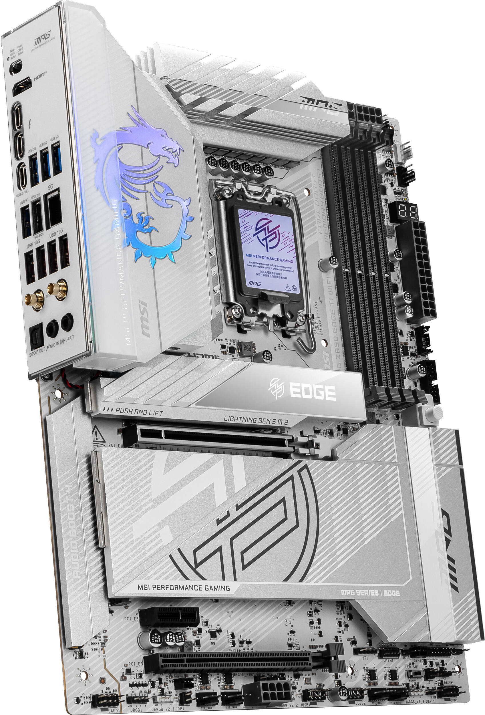 Материнcкая плата MSI MPG Z890 EDGE TI WIFI (911-7E19-002) фото 3