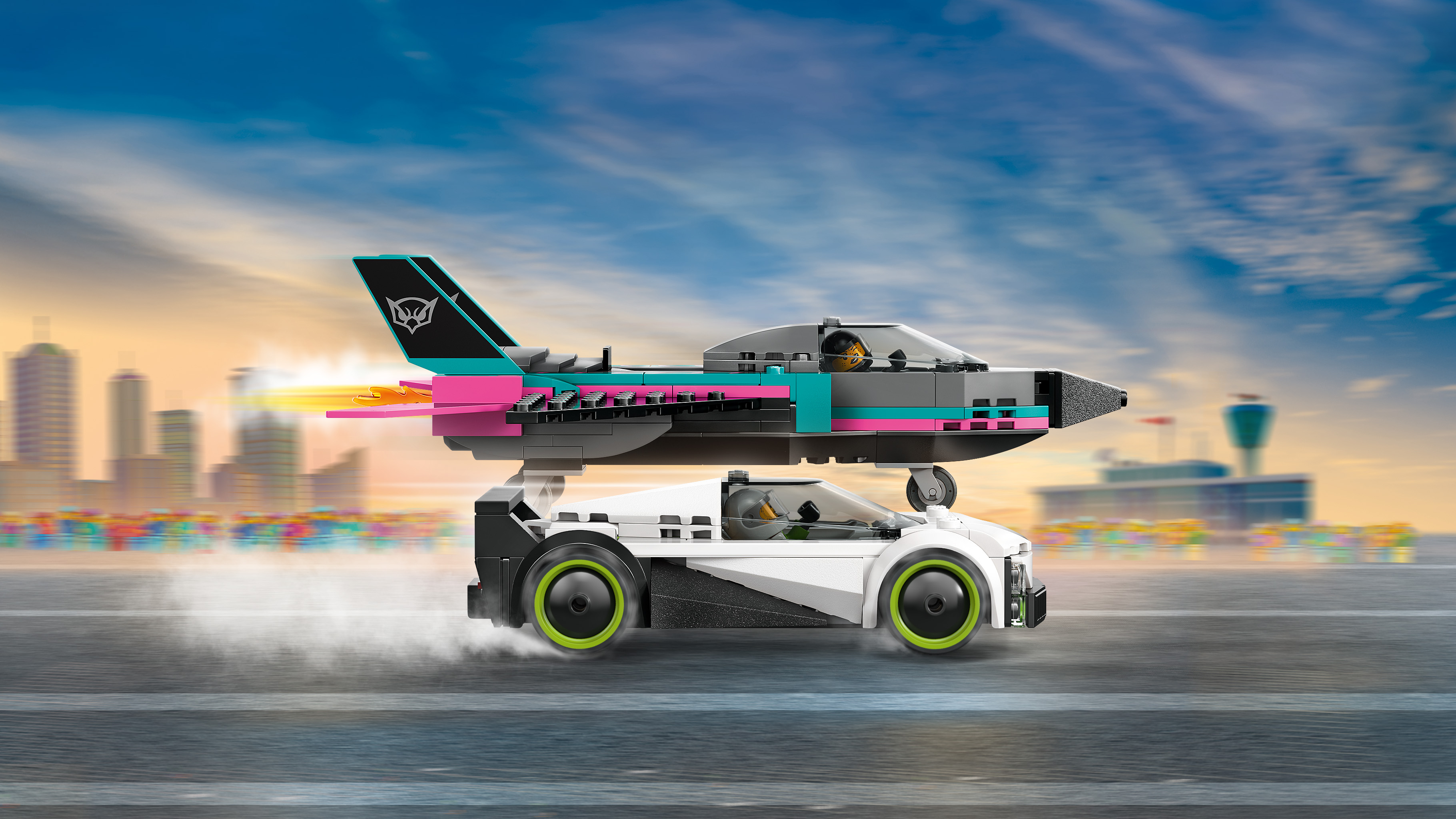 LEGO 60489 City Реактивный самолет против автомобиля фото 14