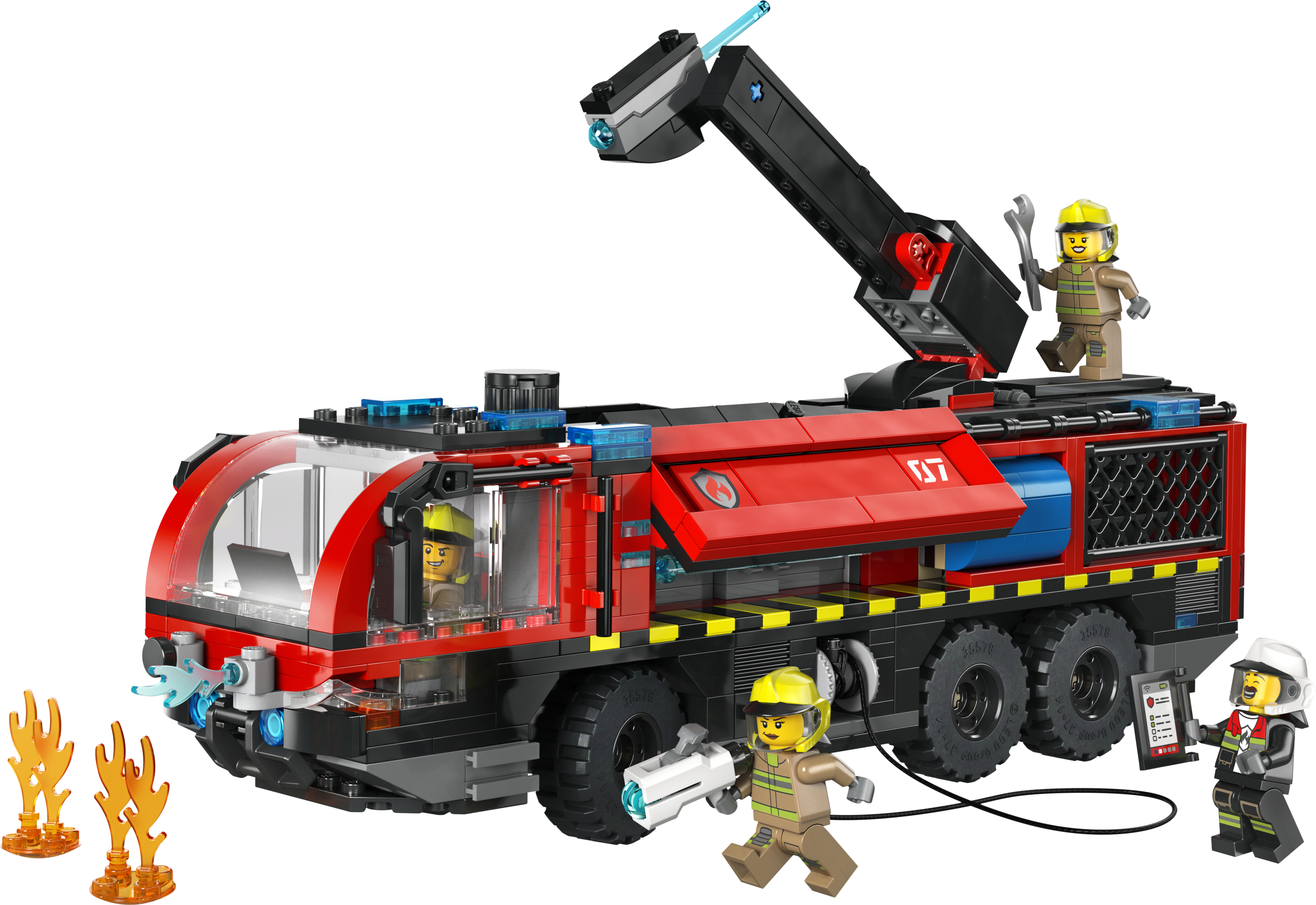 LEGO 60499 City Пожежна вантажівка в аеропортуфото2