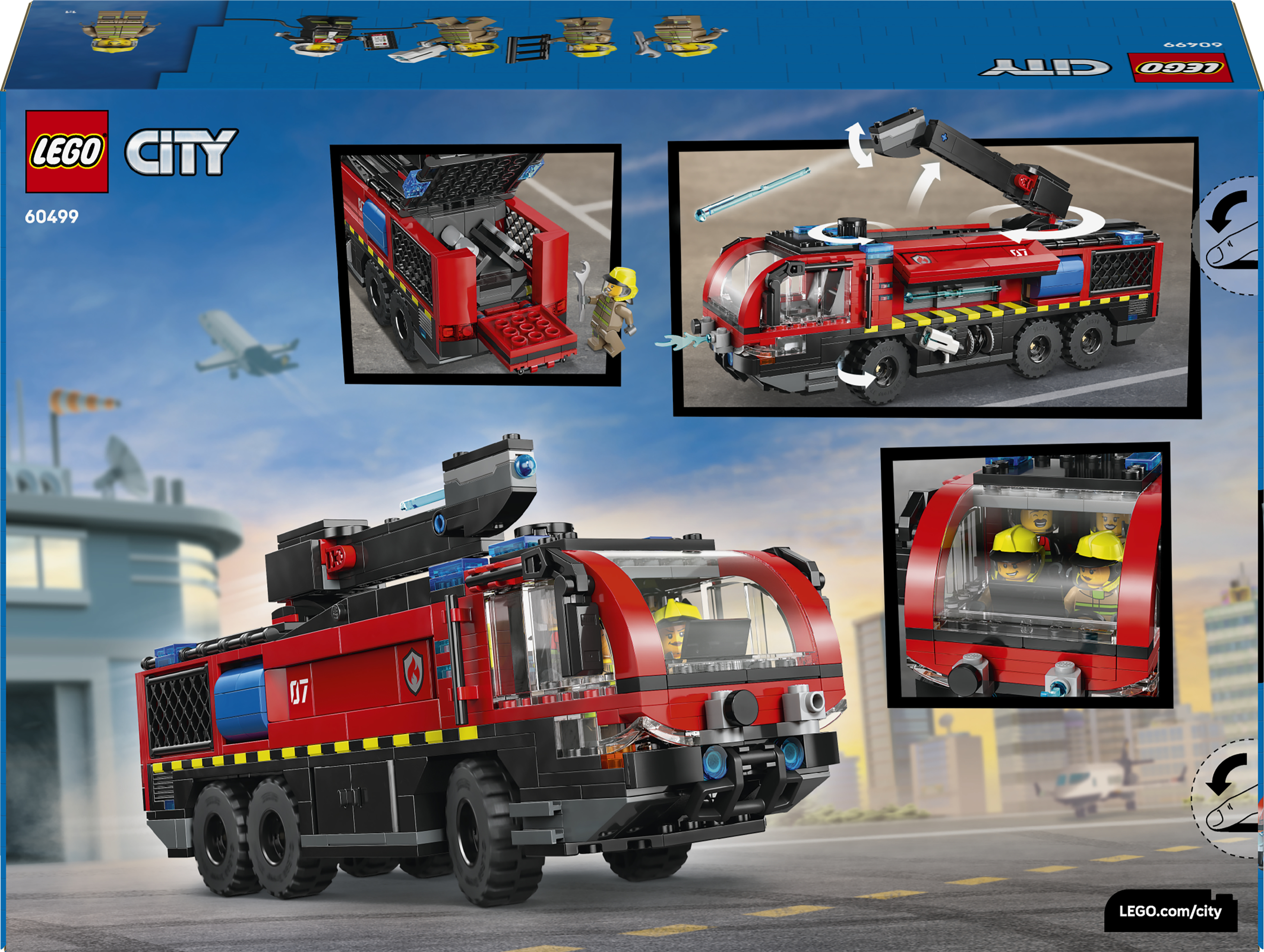 LEGO 60499 City Пожежна вантажівка в аеропортуфото15