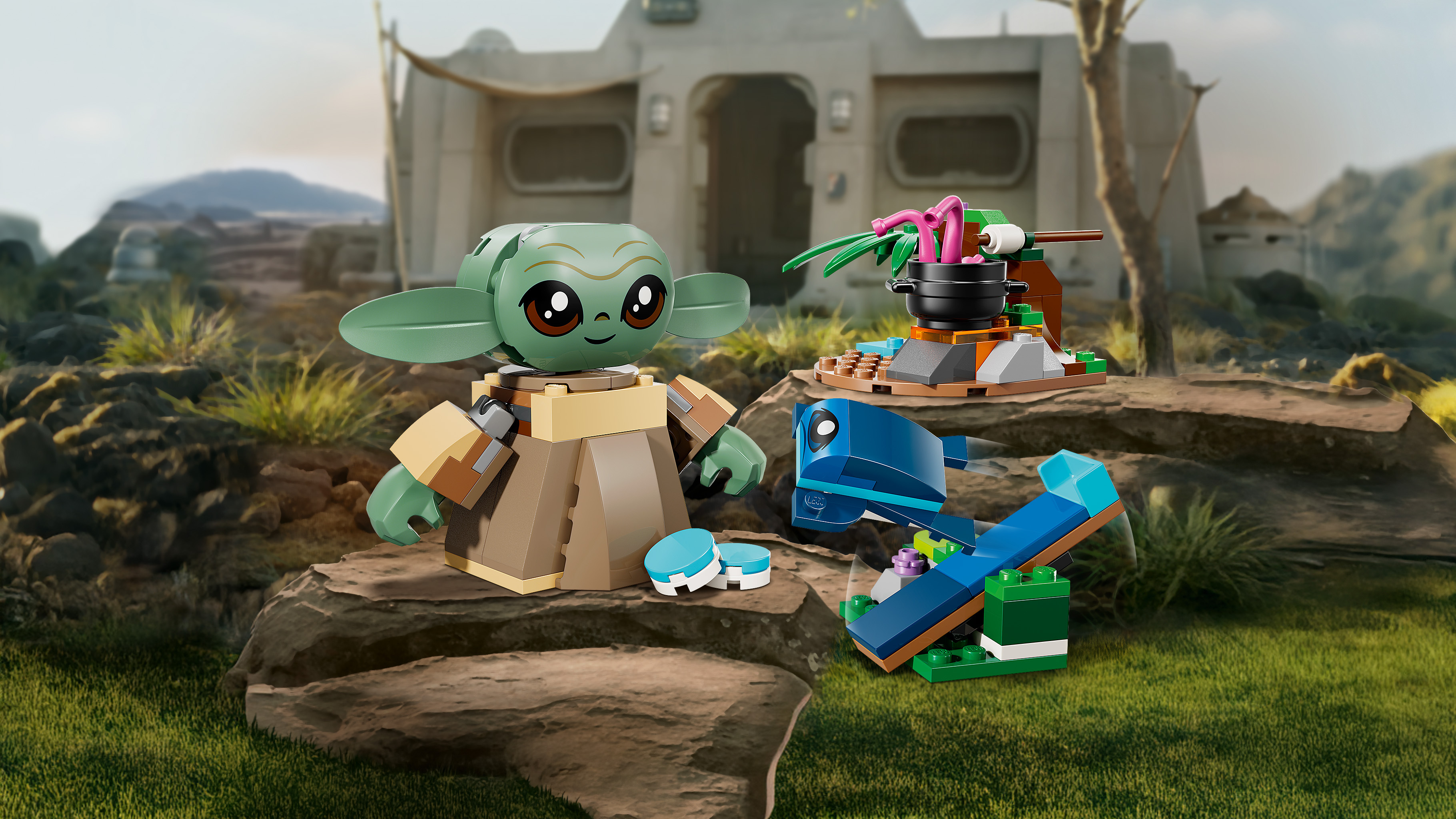 LEGO 75443 Star Wars Семейный домик Грогу фото 8