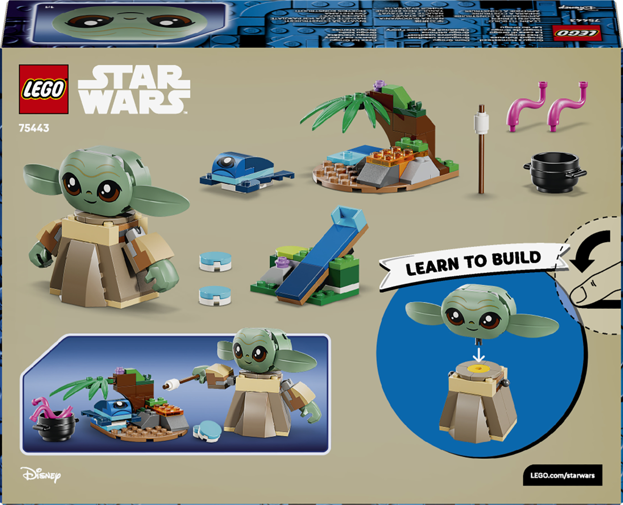 LEGO 75443 Star Wars Семейный домик Грогу фото 15