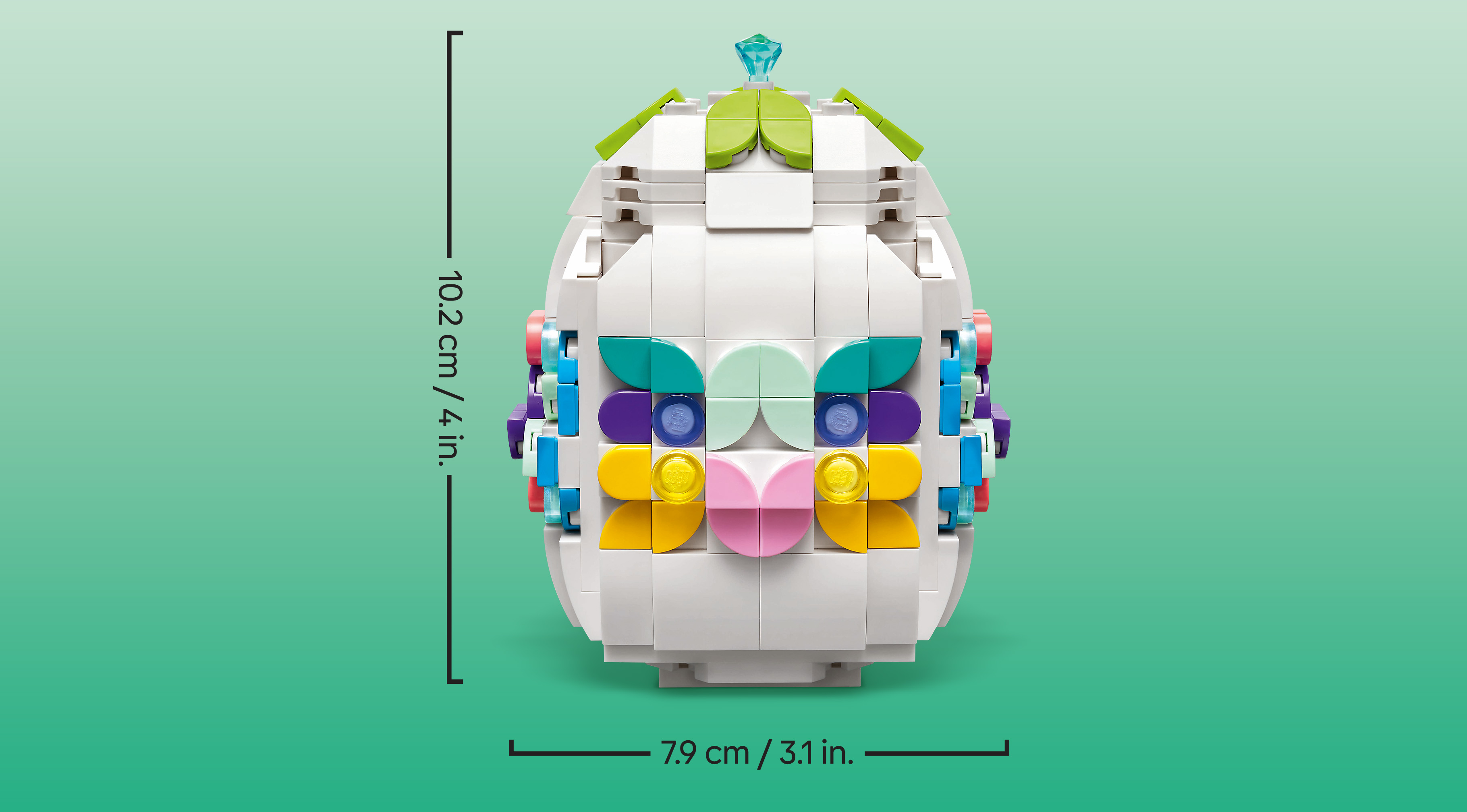 LEGO 40816 Iconic Декоративне великоднє яйцефото11