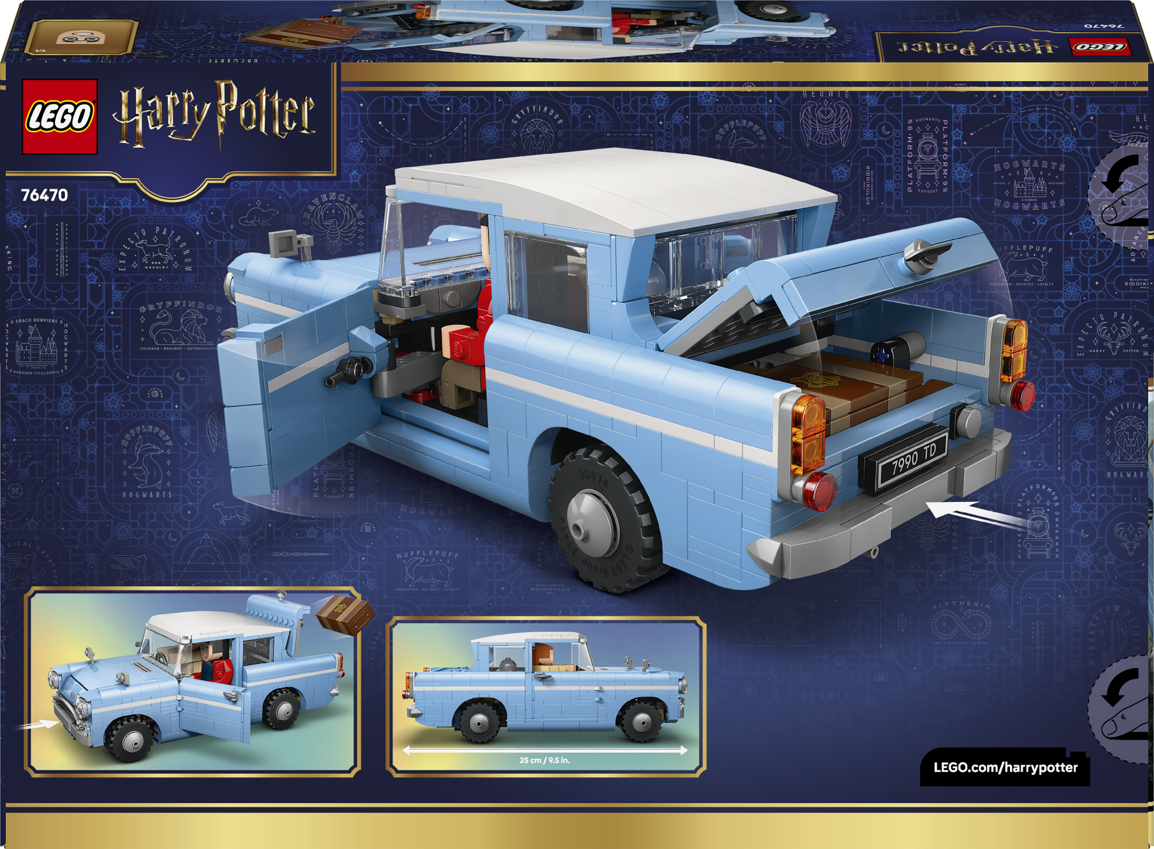 LEGO 76470 Harry Potter Загадочный летающий Форд «Англия» фото 13