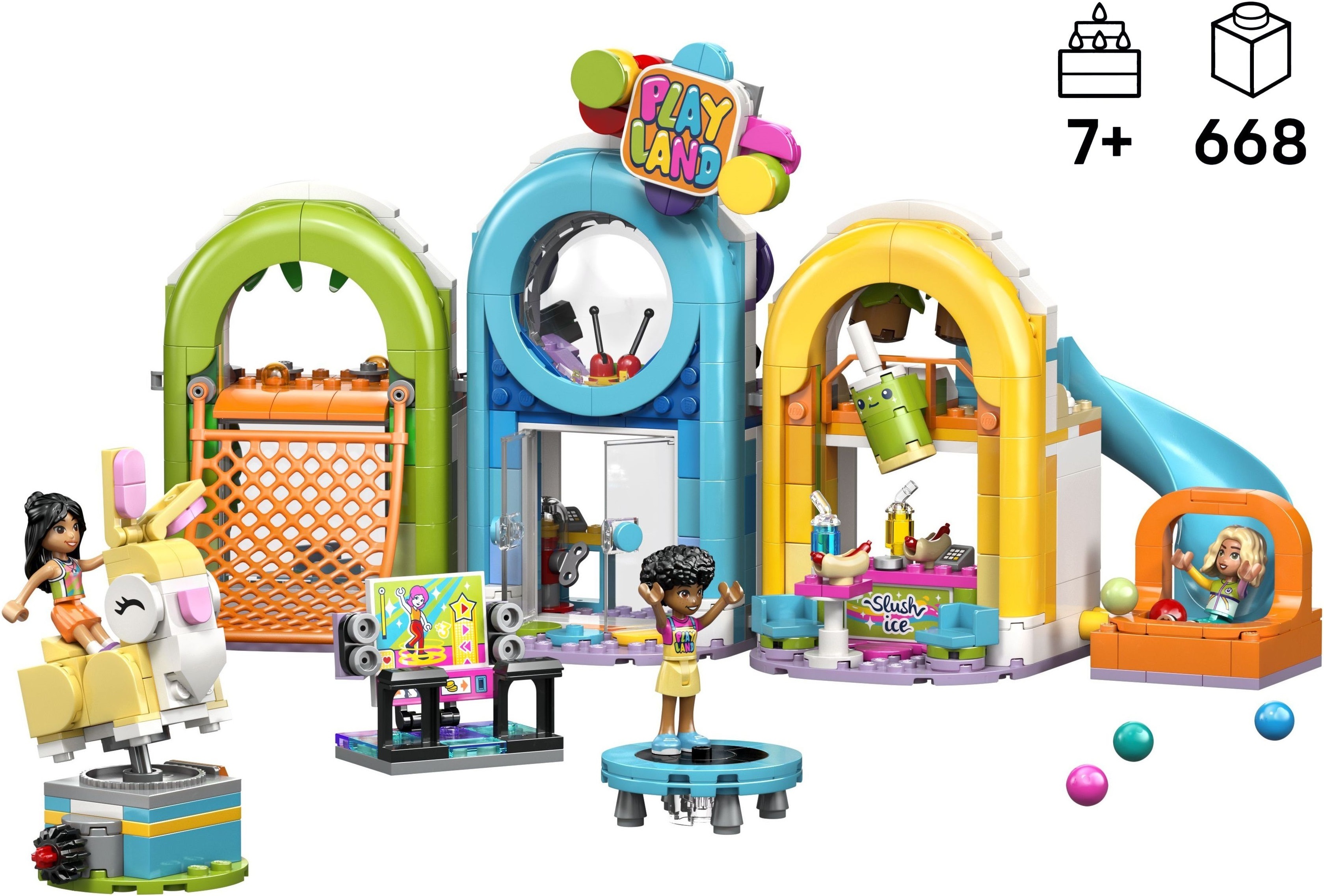 LEGO 42686 Friends Веселая крытая игровая площадка фото 2