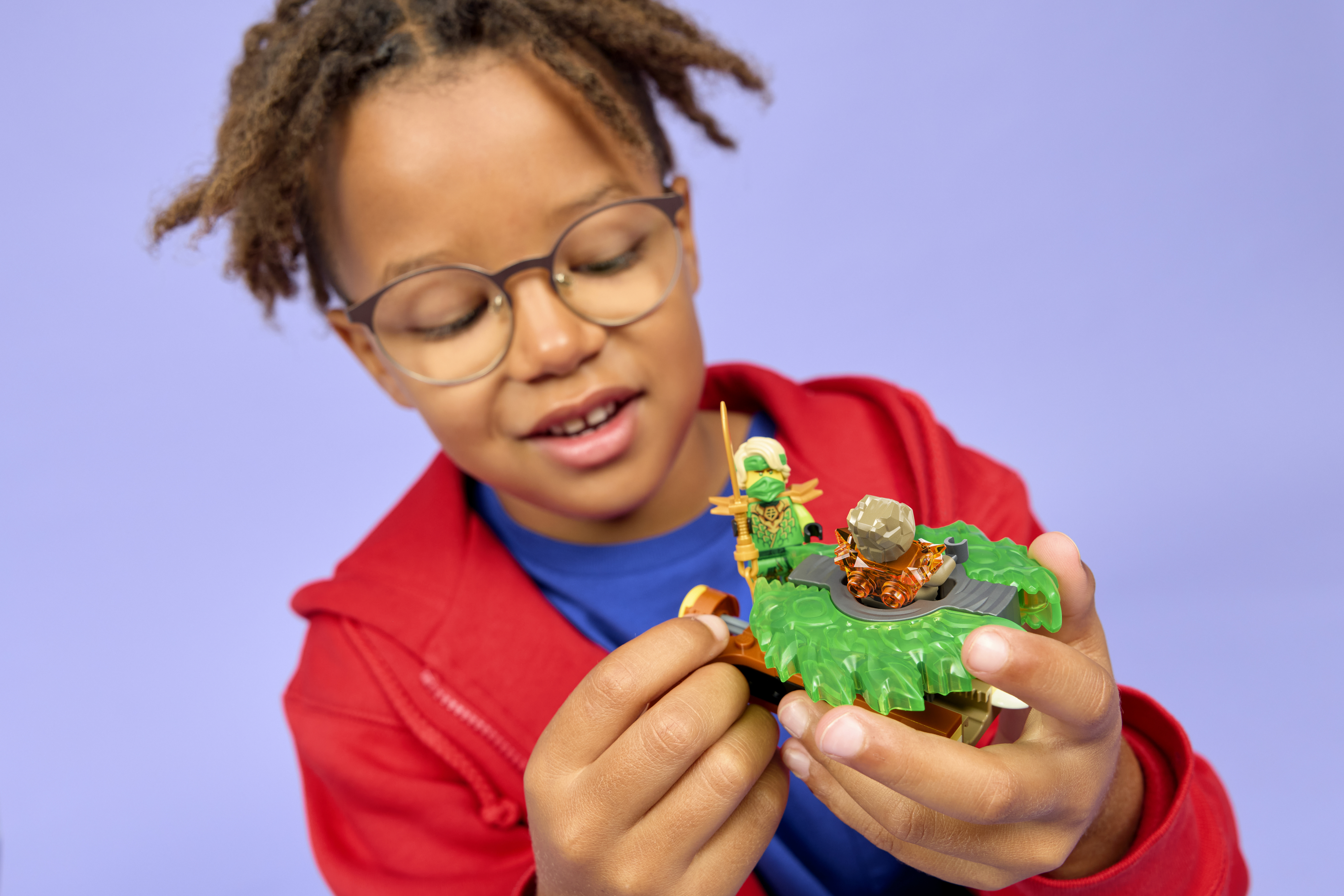 LEGO 71850 Ninjago Ллойд против спинера земельного монстра фото 9